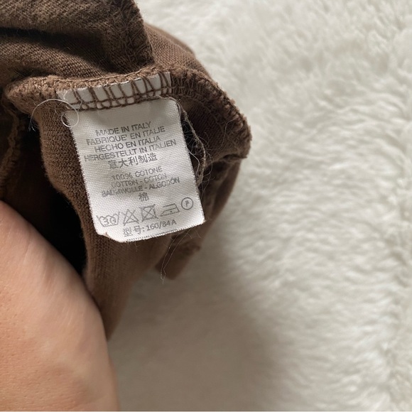 BRANDY MELVILLE | Brown embroidered lounge shorts - Picture 7 of 8